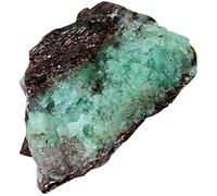 Toddmomy Rough 1pc Gemstone Sample Mineral Slides for Geology DIY Jewelry Making