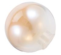 Toddmomy Round Glass Globe Lampshade Replacement with Screw Neck Opal Sphere Shade for Pendant Lights Chandeliers and Wall Sconces Easy to Clean and Elegant Spherical Design for Warm Cozy