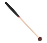 Toddmomy Rubber Gong Mallets with Wood Handles Soft Nylon Heads for Percussion Instruments for Glockenspiel Singing Bowls and Ethereal Drums Teaching and Live Performances