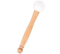Toddmomy Rubber Singing Bowl Mallet Stick for Tibetan Sound Bowls, Non-slip Rubber Head with Wooden Handle, Meditation Healing Music Instrument Accessory for Yoga and Prayer