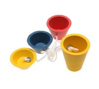 Toddmomy Rubber Winter Golf Tees 4pcs Does Not Fly during Tee Shot with 4 Different Heights Easy to Use on Hard Ground for Frosty Days and Icy Conditions