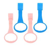Toddmomy Safety Walking Assistant Rings 2 Pack for Baby Toddler Stand up Rings Crib Pull Rings Height Adjustable Exercise Fitness