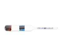 Toddmomy Saltwater Aquarium Hydrometer, Glass Floating Salinity Tester with Specific Gravity Scale for Marine Fish Tank Water Testing and Maintenance