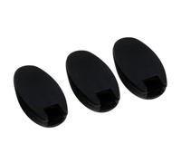 Toddmomy Saxophone for Sturdy Instrument Protection Side Key Protective Pads Black Silicone 3pcs Professional Palm Button Covers and Comfortable Play
