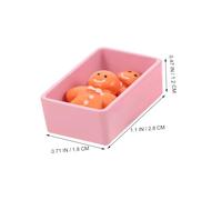 Toddmomy Scale Miniature Gingerbread Cookie for Dollhouse Kitchen Realistic Micro Food Models Festive Biscuit Crafts Christmas Decor Accessories for Mini Dollhouse Display