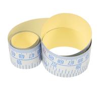 Toddmomy Self-Adhesive Measuring Tape 40 Inch/101Cm with Sticky Backing, Peel and Stick Ruler Tape for Wall and Workbench Height Measurement, Imperial and Metric Scale Sticky Measuring