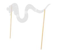 Toddmomy Shadow Puppet Materials Handmade DIY Chinese Snake Animal Shadow Puppetry Craft Snake Puppet for Boys and Girls Party Favors and Decoration