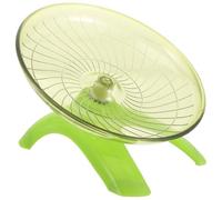 Toddmomy Silent Flying Disc Wheel for Hamster and Gerbil Exercise Wheel for Hedgehog and Chinchilla Hamster Cage Running Toy