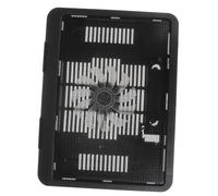 Toddmomy Silent Laptop Cooling Pad with Ergonomic Tilted Stand Anti-slip Bracket for Heat Dissipation USB Powered Fan Cooler Compatible with Laptops and Notebooks