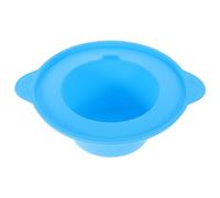 Toddmomy Silicone Wax Warmer Replacement Bowl Stylish Blue with Even Heating and Efficient Performance 400ml Wax Melt Warmer Liner for Hair Removal and Home Use