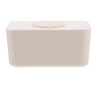 Toddmomy Silicone Wet Wipes Storage Box with Large Capacity and Sealing Lid to Prevent Drying, Practical Rectangular Tissue Case Cover for Home, Car, and Nursery Use