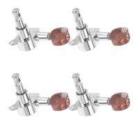 Toddmomy Silver Metal Guitar Tuning Pegs with Precision Tuning and Universal Compatibility for Flamenco and Acoustic Guitars, Replacement Accessory for Amateur Musicians and Guitarists