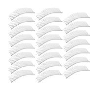 Toddmomy Silver Metal Hair Side Combs and User-friendly Insert with 30 Teeth 20pcs Resilient Iron Material for French Twist Hair Comb Styles and Bridal Updo Styling