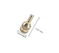 Toddmomy Silver Steel Saxophone Neck Screw Replacement Parts with 4mm and 5mm Thread Diameter , Tightens by Finger and Thumb for Soprano and Alto Saxophones , Professional Sax Repair