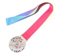 Toddmomy Silver Zinc Alloy Music Award Medals Artistic Medals for Piano Violin Singing Competitions Encouraging Creativity and Achievement in Musical Contests