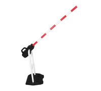 Toddmomy Simulated Parking Road Barrier Toy for Kids Interactive Manual Traffic Sign Playset Role-playing Road Barrier Operator Model Plastic Parking Lot Equipment