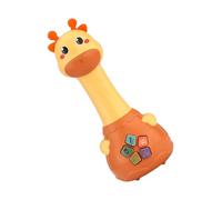 Toddmomy Singing Microphone with Music for Lightweight Educational Handheld Plaything Stimulating Speech and Singing Ability Early Learning Gift Random Color