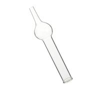 Toddmomy Single Ball Drying Tube Chemistry Laboratory Supplies for Air Drying Educational Use Middle and High School Science Experiments Safe and Easy to Use Glassware