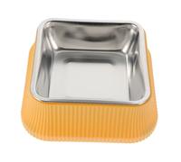 Toddmomy Slanted Dog Cat Food Bowl Sturdy Slow Feeder Large Capacity Safe Rounded Edges Easy to Clean