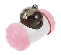 Toddmomy Slow Feeding Bowl Bear Interactive Dog Food Leaking Ball Toy for Boredom Relief Encourages Problem-solving Skills Pets Fun Snack Dispensing Design
