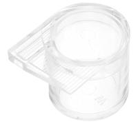 Toddmomy Small Acrylic Reptile Feeder Tool Ant Bottle Feeder Lightweight Easy to Operate 1.53x1.22x1.14in Water Feeding Cup for Ant Nest Suitable for keeping Industry and Pets