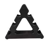 Toddmomy Small Dumbbell Rack Stand with Three Layers Plastic Weight Rack for Household Use, Wear-resistant and Floor Protecting Dumbbell Storage for Home Gym Equipment