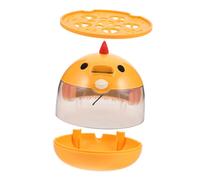 Toddmomy Small Egg Incubator for Quail and Bird Eggs Portable Intelligent Automatic Temperature and Humidity Control Hatching Machine for Chickens Parrots and Poultry at Home and Farm