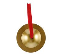 Toddmomy Small Hand Cymbals for Percussion Instrument Easy to Learn for Dancing and Concerts Finger Cymbals Musical Versatile Stage Accessory