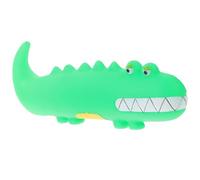 Toddmomy Small Squeaky Dog Latex Lizard Shape Chewing Bite Resistant Interactive Puppy for Indoor and Outdoor Use Teething Problem Promote Healthy Growth Green