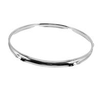 Toddmomy Snare Drum Side Hoop Heavy Duty Chrome Rim for Consistent Shape and Tension for Drummers Beginners and Youth Rock Bands Replace Broken Snare Drum Accessory