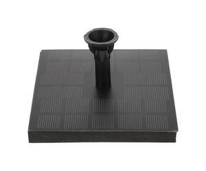 Toddmomy Solar Fountain - Solar Powered Water Feature for Garden Durable Engineering Plastics Lightweight Design Ideal for Pool Use