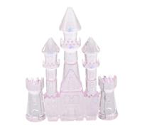 Toddmomy Sparkling for Princess Themed Interactive Playset with Treasure Hunt Colorful Acrylic Design Creative Birthday Young Princesses and Imaginative Adventures