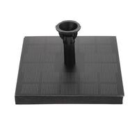 Toddmomy Square Solar Fountain Solar-powered Water Feature for Outdoor Attractive Garden Decor No Additional Costs or Polluti