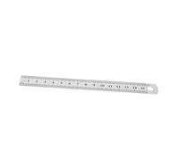 Toddmomy Stainless Steel 15cm Guitar Measuring Ruler String Action Gauge Precision Straight Edge Tool for Guitar Setup and Luthier Work