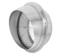 Toddmomy Stainless Steel Outdoor Exhaust Vent Cover Ball-Shaped Air Vent Cap Wall Mount Ventilation Grille for Range Hood Exhaust and Kitchen Air Circulation