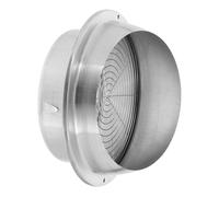 Toddmomy Stainless Steel Ventilation Hood Exhaust Vent Cover Ball-Shaped Exterior Air Outlet for Range Hood Exhaust Replacement Cap with Airflow and Continuous Breathable Ventilation