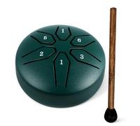 Toddmomy Steel Tongue Drum Note Mini Chime Percussion Instrument Portable Handheld Metal Drum for Music Enlightenment Parties Beautiful Melodic Sound Durable Construction