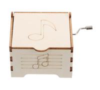 Toddmomy Stem Educational DIY Music Box Kit for Hand Crank Wood Craft Supplies Science Experiment Materials for Kindergarten and Elementary Students Creative Engineering for Music Learning