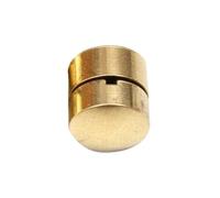 Toddmomy Sturdy Brass Violin Mute for Wolf Tone Suppression, Portable Violin Accessory with Golden Finish, Lightweight Instrument Accessory for Effective Note Muting