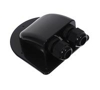 Toddmomy Sturdy Solar Power Cable Gland Box Double Entry Rv and Caravan Wire Connector for Solar Panels