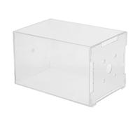 Toddmomy Stylish Acrylic Decorative Fish Box Small Desktop Fish Tank Not Easy to Deform for Store Or Party Use Mini Aquarium Betta Tank