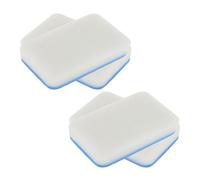 Toddmomy Table Tennis Paddle Cleaning Sponge Set 4Pcs EVA Material Dry Wipe Tool for Ping Pong Racket Maintenance at Home or Club