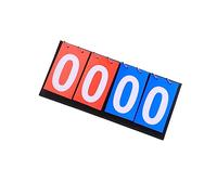Toddmomy Table Tennis Sports Scoreboard Four Scoreboards Score Keeper Score Flip Chart