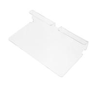 Toddmomy Tablet Wall Mount Holder for Smartphones and E-readers, Acrylic Hands-free Wall Bracket with Charging Hole and Cable Management Groove, Small Device Wall-mounted Stand for Home