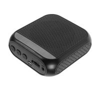 Toddmomy Teacher's Portable Microphone Mini Amplifier Rechargeable Amplifier Lightweight Built-in Lithium Battery Black for Presentations and Tour Guide Use 8 Hours Battery Life ≥70db