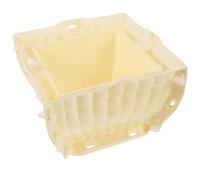 Toddmomy Thickened Oval Plastic Flower Pot Mold for Concrete Planter DIY Crafting, Handmade Sturdy Flowerpot Casting Mold for Garden and Tabletop Décor