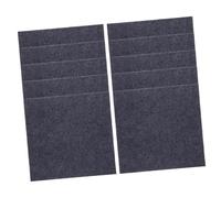 Toddmomy Thickened Square Carpet Tiles Play Mat for Boys and Girls Baby Floor Mat Protective Flooring Tiles Non-Slip Deep Gray 10pcs Set for Nursery Playroom