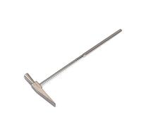 Toddmomy Thumb Piano Tuning Hammer Metal Steel Repair Tool for Kalimba and Mbira Instruments Portable Design for Easy Use Polished Surface for Precise Pitch
