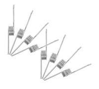 Toddmomy Trash Bin Lid Springs 8pcs Stainless Steel Replacement for Garbage Can Lid in Various Environments and Home