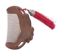 Toddmomy Travel Size Comb Hair Detangler Comb Wide Tooth Brown Lightweight Easy Detangling for Men Women the Go Everyday Styling